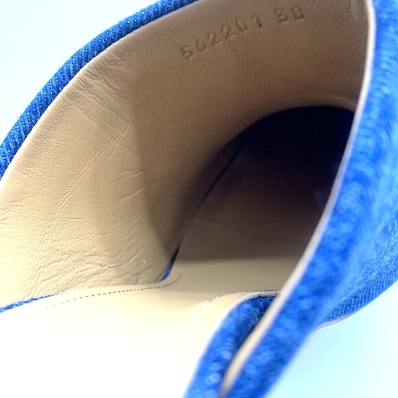 Loewe Ripped Denim Mule - Picture 6 of 8